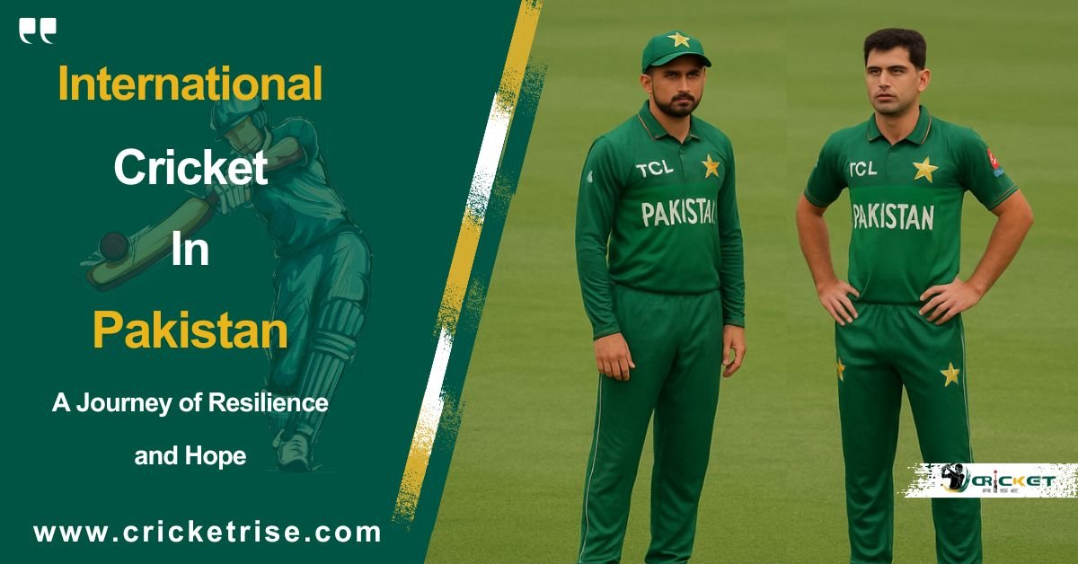 International Cricket in Pakistan