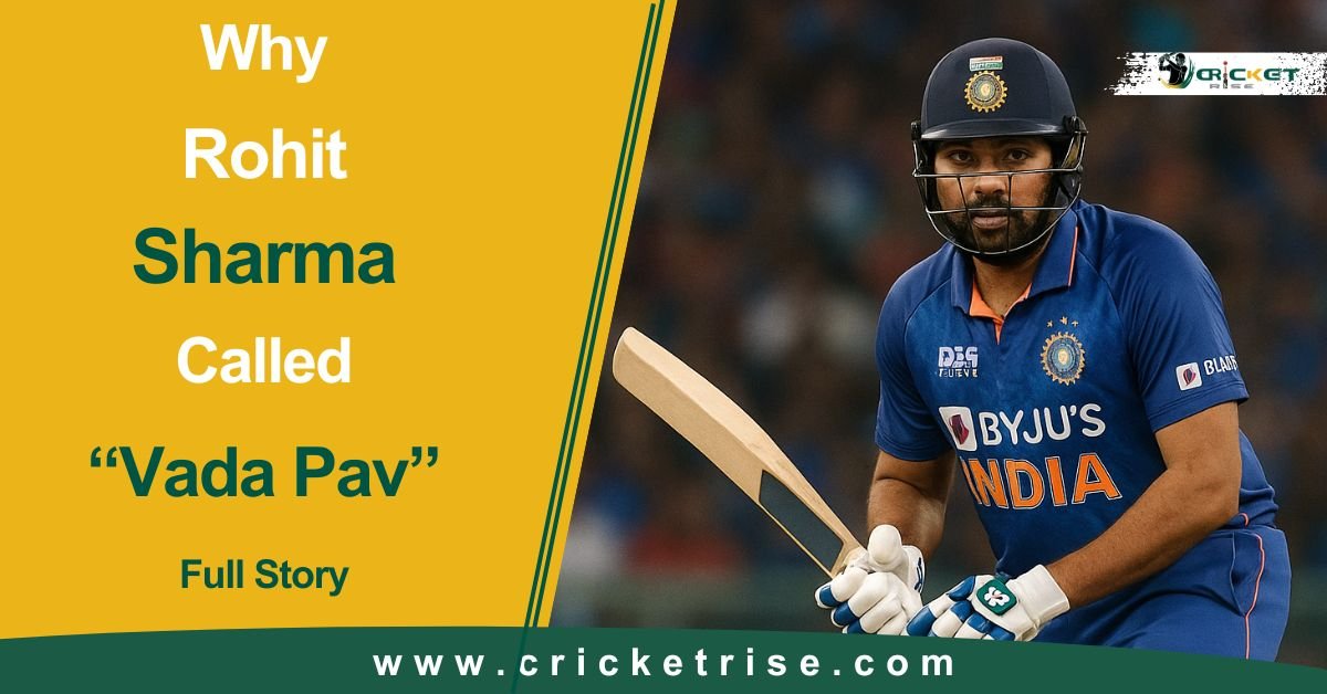 Why Rohit Sharma is Called Vada Pav