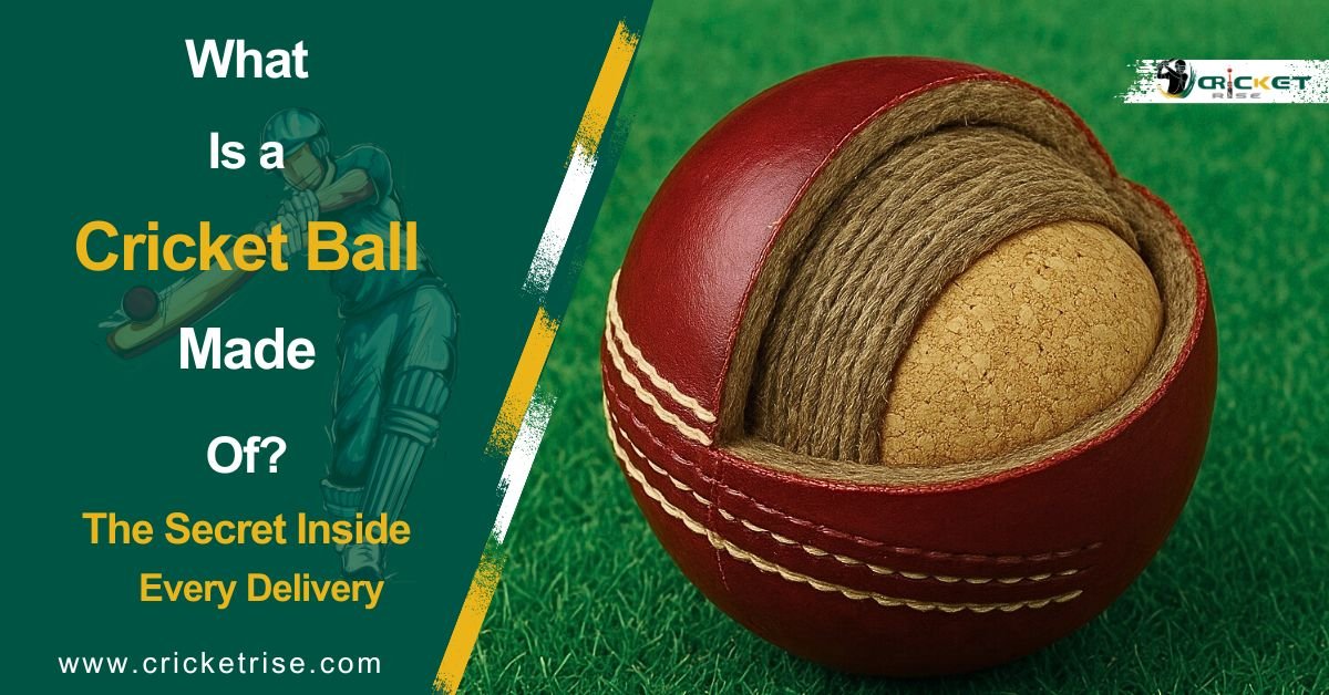 What Is a Cricket Ball Made Of The Secret Inside Every Delivery