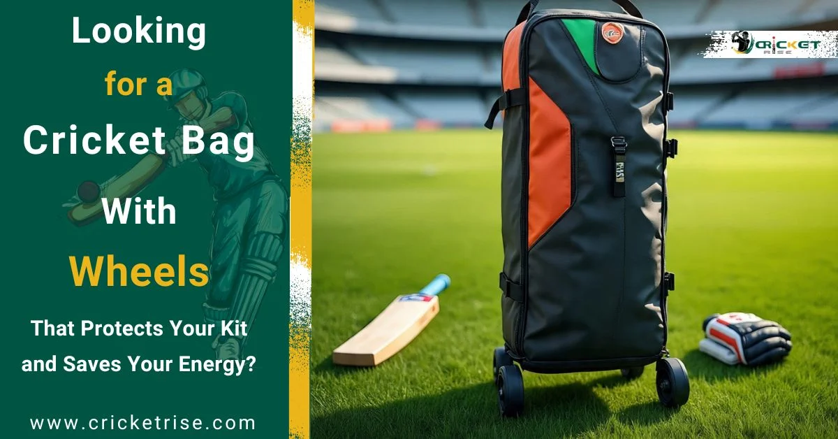 Looking for a Cricket Bag With Wheels That Protects Your Kit and Saves Your Energy
