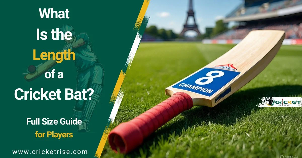 What Is the Length of a Cricket Bat? Full Size Guide for Players