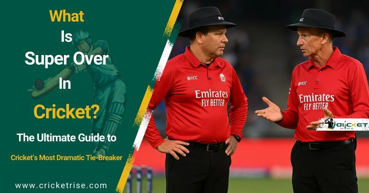 What Is Super Over in Cricket The Ultimate Guide to Cricket’s Most Dramatic Tie-Breaker